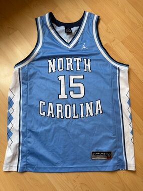 Jordan Brand North Carolina #15 VINCE CARTER Jersey
